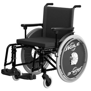 Cadeira de Rodas Ágile Preta Jaguaribe