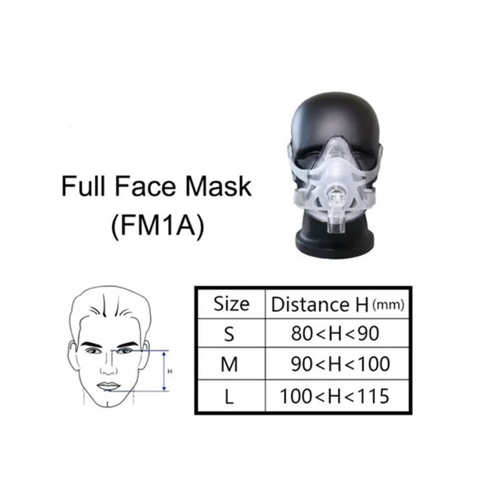 Máscara Cpap Apap F1a Full Face Mask 3663