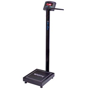 Balança Digital Antropométrica Preta W200/50 Welmy