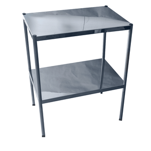 Mesa Auxiliar Hospitalar Inox sem rodas 60x40x80