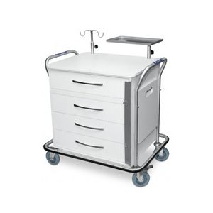 Carro com 4 prateleiras para Sala de Ressonância