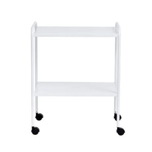 Mesa Auxiliar Hospitalar Pintada com rodas 40x60x80