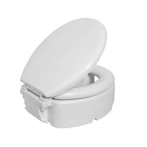 Assento Sanitário Elevado Almofadado com Tampa 16,5cm Astra