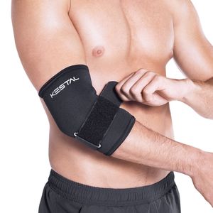 Cotoveleira Longa Ajustável Tennis Elbow Kestal