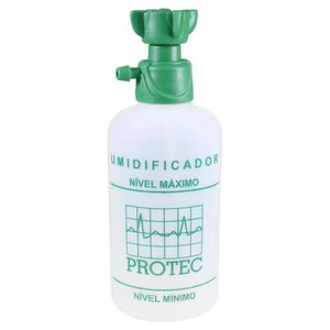 Frasco Umidificador de Oxigênio 250ml Protec