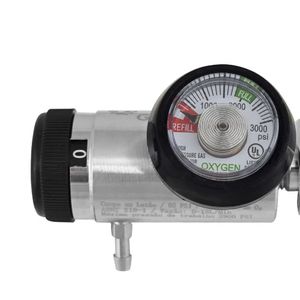 Regulador de Pressão para Oxigênio  0-15LPM Mini Gaslive