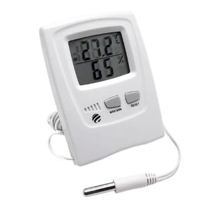 Termo-Higrômetro Digital Temperatura interna/externa Umidade interna