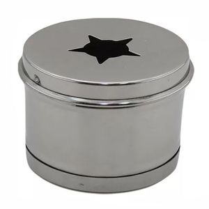 Porta Algodão Inox