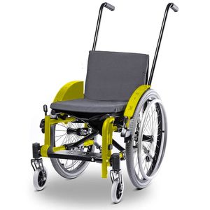 Cadeira de Rodas Infantil Mini K Amarelo Ortobras