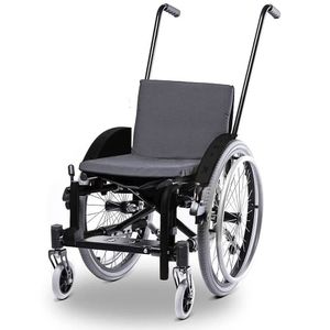 Cadeira de Rodas Infantil Mini K Preta Ortobras