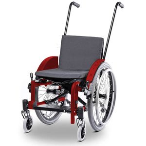 Cadeira de Rodas Infantil Mini K Vermelha Ortobras