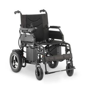 Cadeira de Rodas Motorizada Dobrável até 120 kg Assento de 48 cm D800 Dellamed